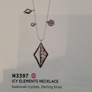 SILPADA Sterling Silver Icy Elements Necklace